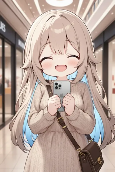 ショッピングモールにて