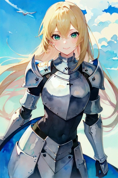 色んな色の女騎士