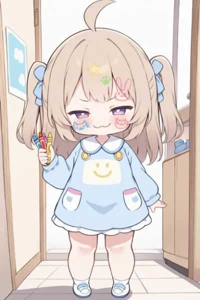 幼稚園のいたずらっ子