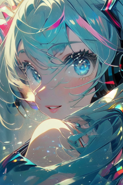 注文のお題『綺麗な目』ｘ初音ミク