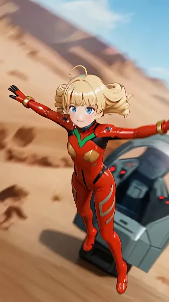 [動画][コラボ][ﾌｨｷﾞｭｱ] 一年戦争時のお嬢