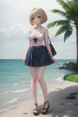あみちゃん水着