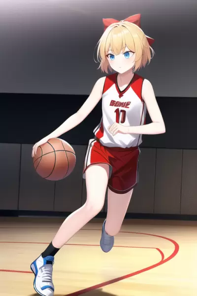 ドリブルしていくよー