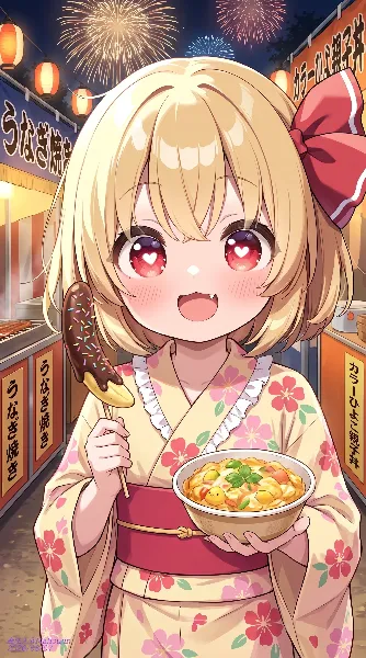 花火よりも……
