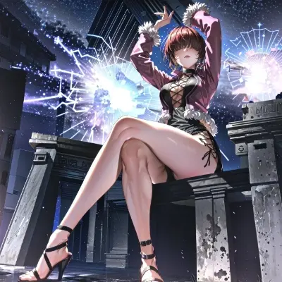 シェルミーお姉さんのパンチラ