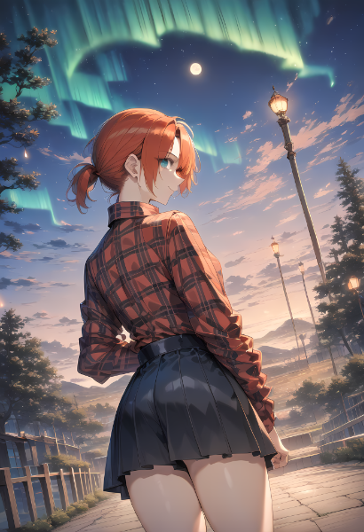 オーロラと見返りブーディカ🌇