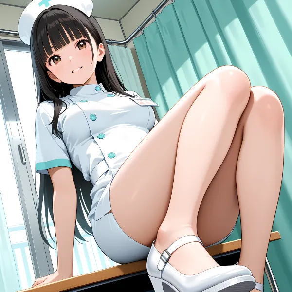 病院内では上履きを履いてください