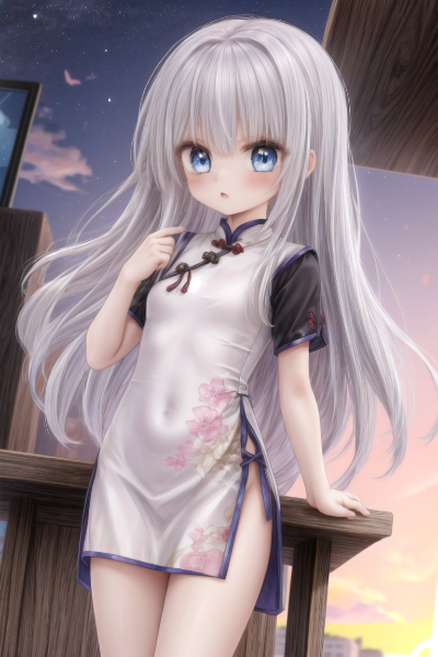 チャイナドレスを先取りｗ