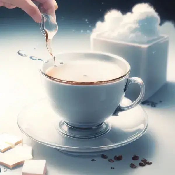 雲のクリームコーヒー