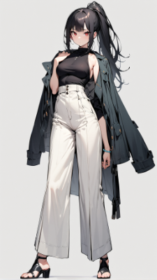 オリジナルTRPGシナリオのNPC四葉千苅（ヨツバセンカ）