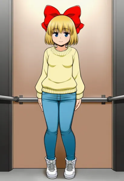 エレベーターにのりゅっ