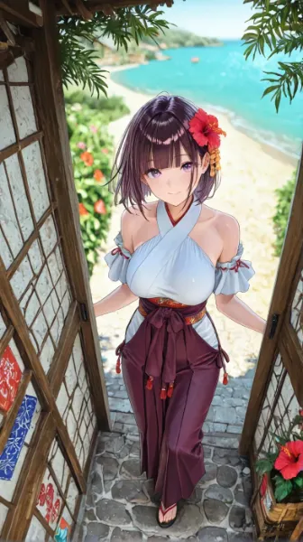 琉球　紅型