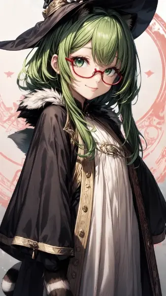 緑髪のお姉さん