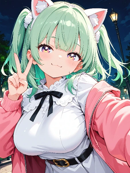 夜は気まぐれ猫の時間