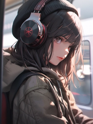 ヘッドホンガール