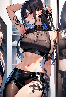 蛇のタトゥー