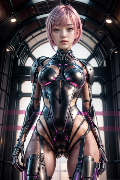 サイバーパンクな女の子