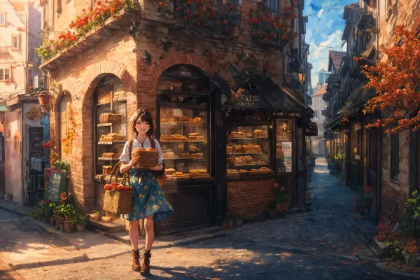 街のパン屋さん