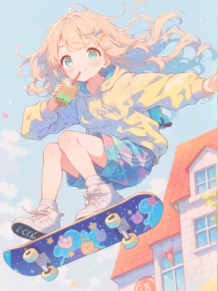 空中タピオカトリック