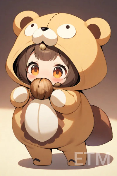 ナッツのキグルミ？