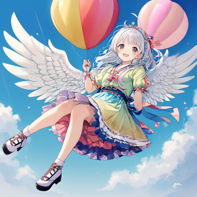 天女の様な少女と共にHeavenへ