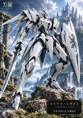 白銀の機神、幻想の王城を守る