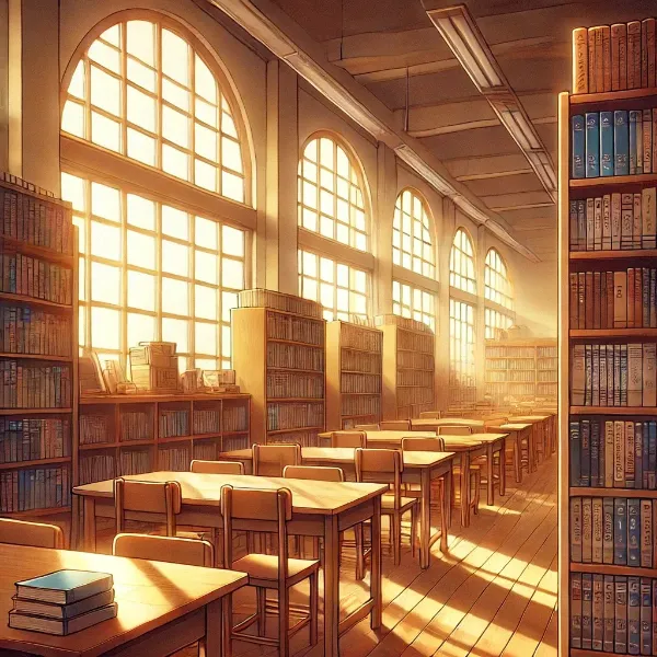 図書館の風景
