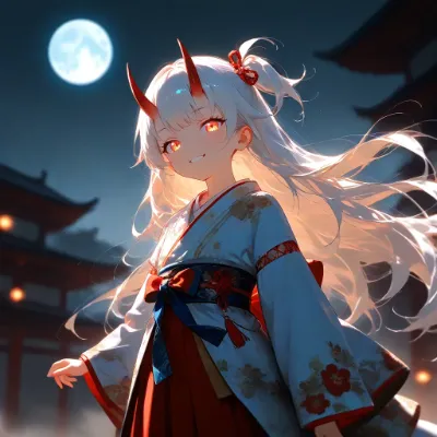 Moonlit Revel of the Oni / 鬼灯る月下の遊宴