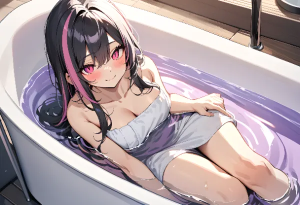 【ラベンダー】入浴剤のCM