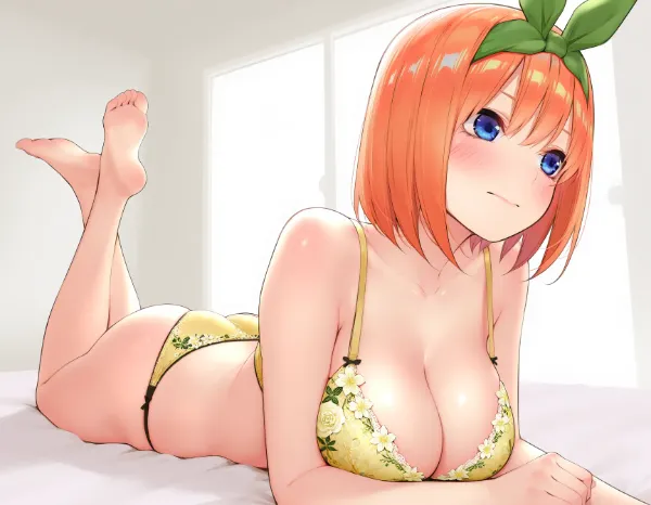 【五等分の花嫁】中野四葉　「どれが似合ってますか？」