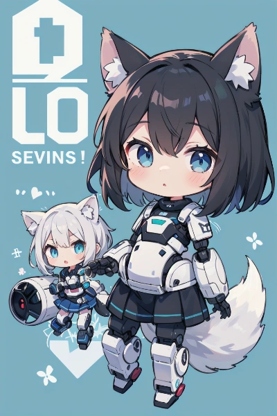 ロボットとおおかみ娘