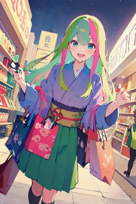 彼女と土産屋巡り