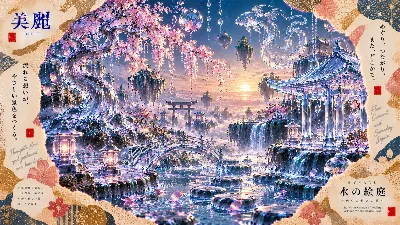 想いの水に泳ぐ桜の幻魚