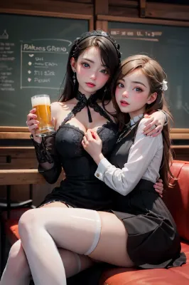 ビールで乾杯