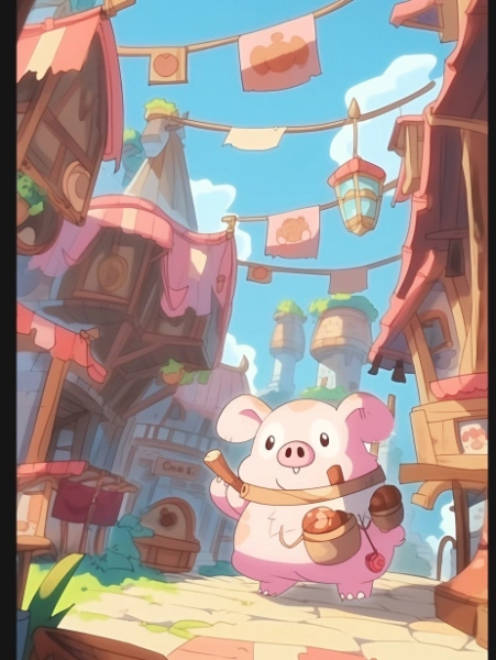 No.1292 ピッグタウン