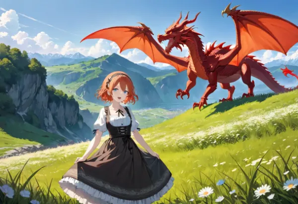 ドラゴン飼いの少女