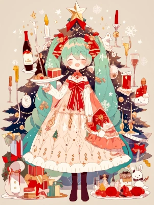 ミク-クリスマス