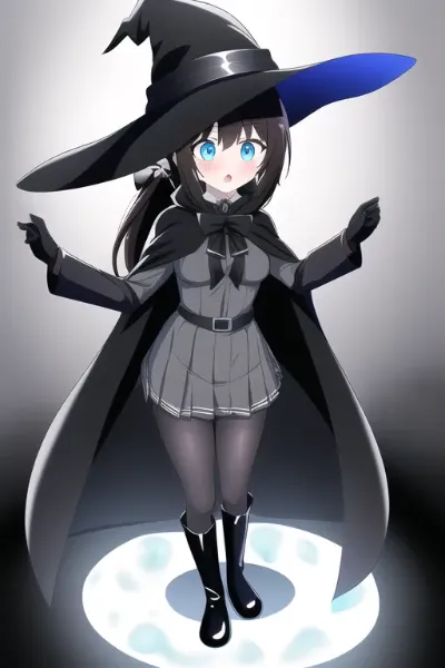 黒のスライムウィッチ少女_02