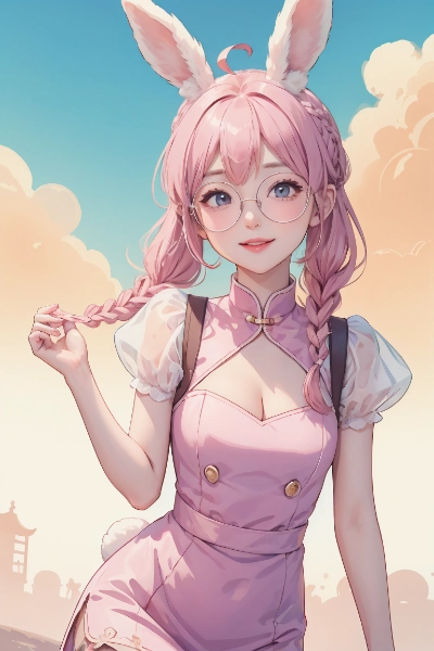 おさげなうさみみ