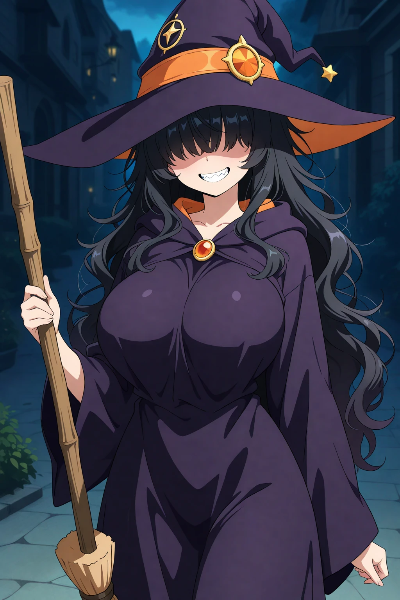 箒を手に入れたオカルトオタクちゃん