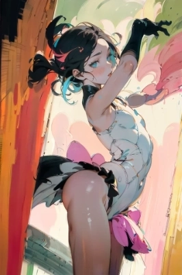 舞台の踊り子