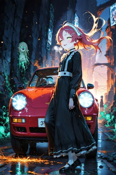 (3枚)　「アイシャ！道路を渡るときは・・」