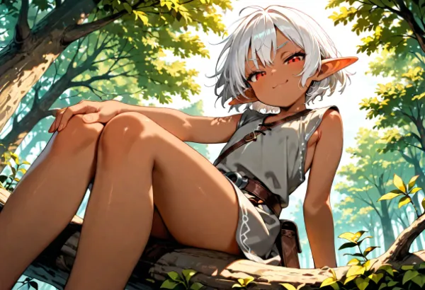 ダークエルフちゃん（仮）