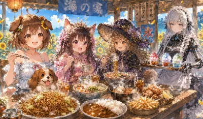 海の家でひとやすみ