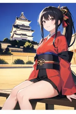 城と美少女