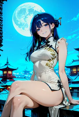 【月下の独白】紺碧の月姫の、秘めたる想い