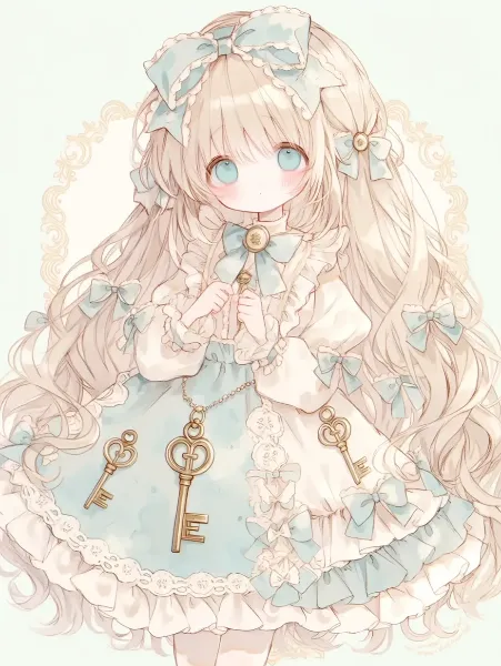 鍵の守護少女と失われた秘密。