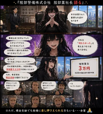 服部警備株式会社②　 服部薫社長語る