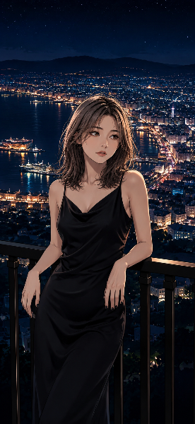 函館夜景とクールちゃん✨