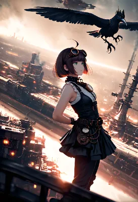 「サスペンダー」というプロンプトを使わずに生成してみた